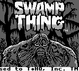Swamp Thing (USA, Europe) Title Screen
